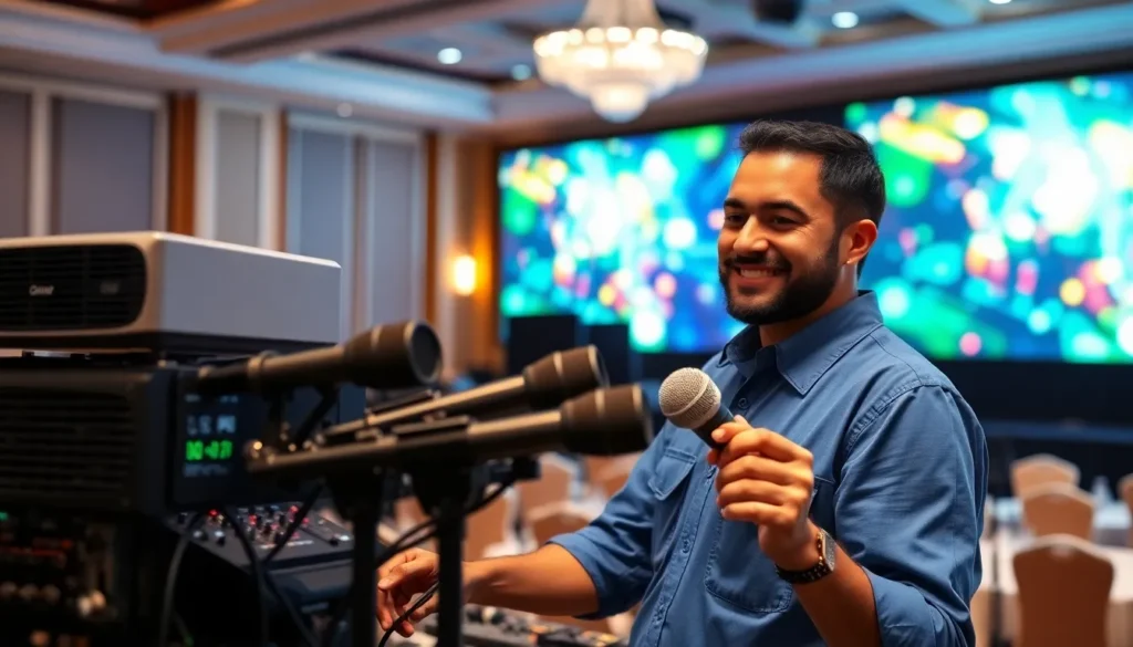 audio visual equipment supplier