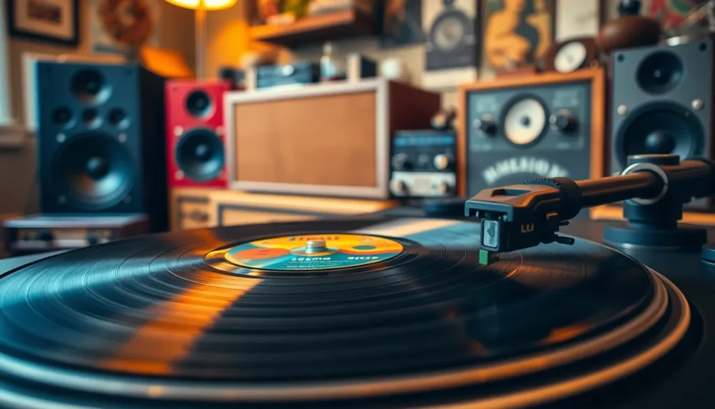 vintage audio equipment